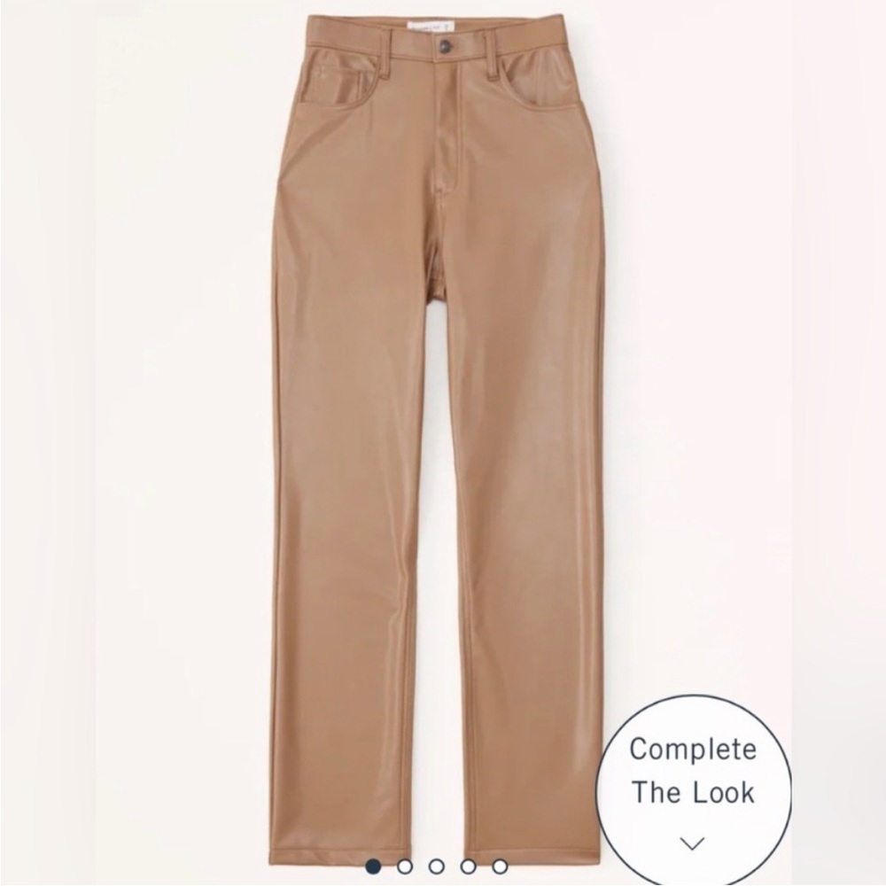 Abercrombie Vegan Leather pants